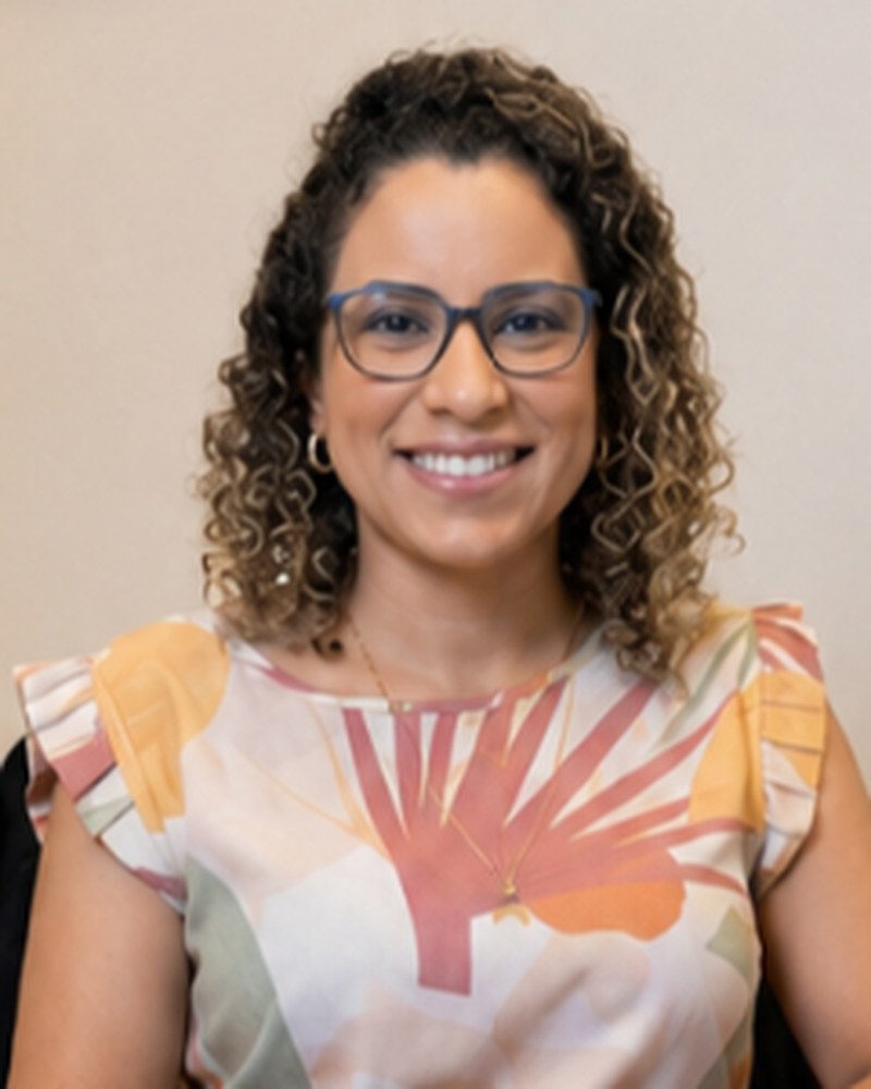 Hayara Viana, advogada da Viana Advocacia, em seu escritório em Brasília